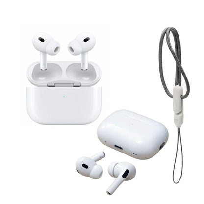 Airpods Pro - Wireless Earbuds - Air Pods Pro - Bluetooth Earphone - Airport - Earbuds Bluetooth - Anc Airpods - Tws Earbuds - Ear buds - Super Bass Sound, Extra Ear-Buds, Pop-Up Feature Compatible with All Devices